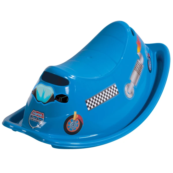 SMALL SEESAW IN 2 COLOURS BLUE & RED