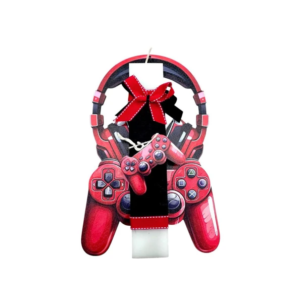 FEELING WOOD ΧΕΙΡΟΠΟΙΗΤΗ ΛΑΜΠΑΔΑ RED PLAYER
