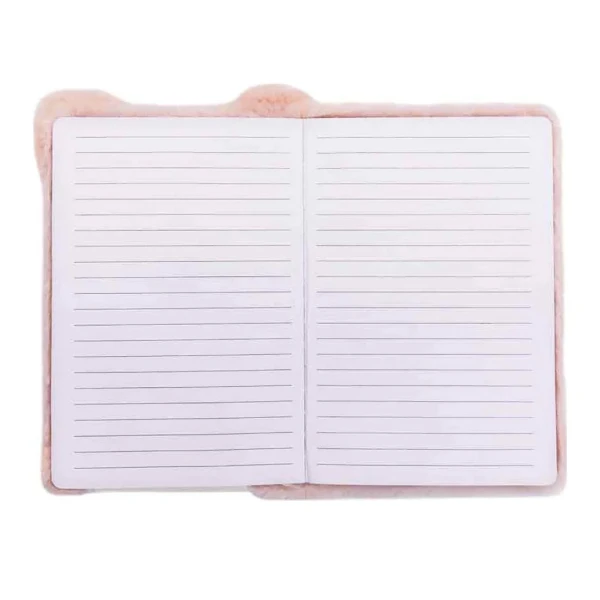 DIARY CUTIES BEAR PINK A5