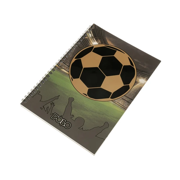 POLO 2026 SPIRAL NOTEBOOK DESIGN B5 3 SUBJECTS GOLDEN BALL