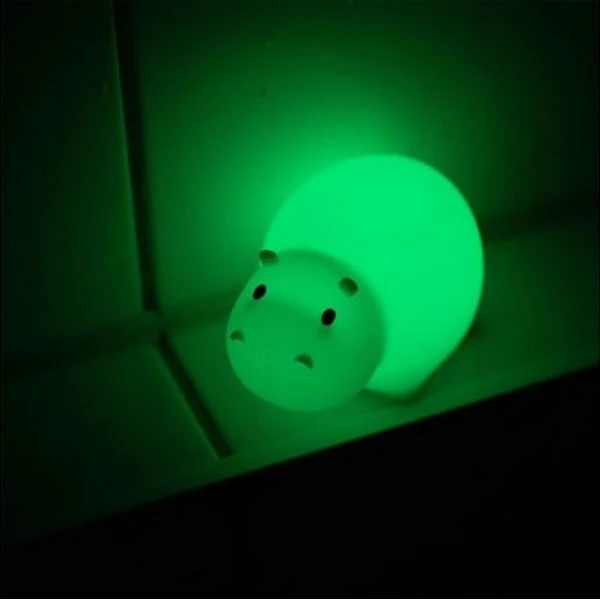 MEGA LIGHT SWIMMY HIPPO - WATERPROOF LIGHT WITH COLOR CHANGES