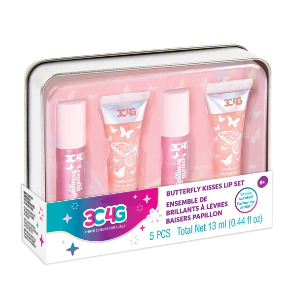 MAKE IT REAL 3C4G BUTTERFLY KISSES LIP SET