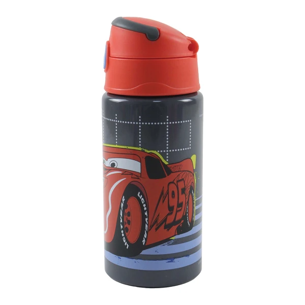 ALUMINUM FLIP WATER BOTTLE 500ml CARS