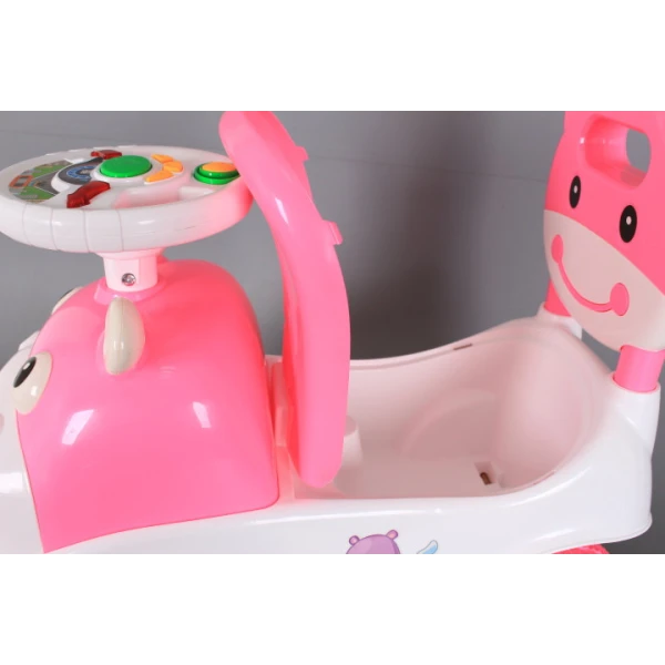 WALKER ANIMAL PINK WITH LIGHTS AND SOUNDS
