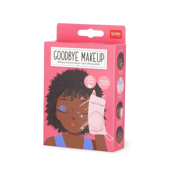 LEGAMI MAKE-UP REMOVER GLOVE - GOODBYE MAKEUP - KITTY