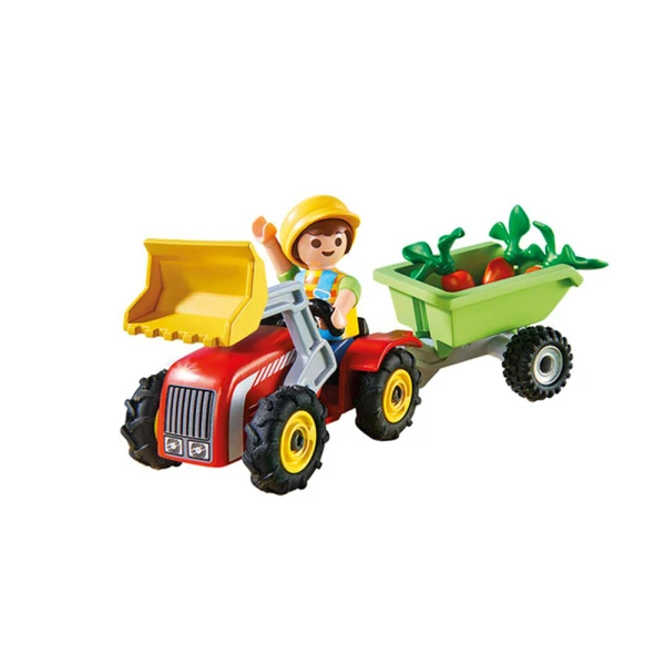 PLAYMOBIL ΠΑΣΧΑΛΙΝΗ ΕΚΠΛΗΞΗ - ΑΓΟΡΑΚΙ ΜΕ ΤΡΑΚΤΕΡ
