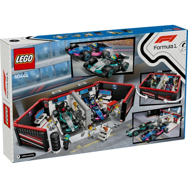LEGO® CITY F1® GARAGE & MERCEDES-AMG & ALPINE CARS