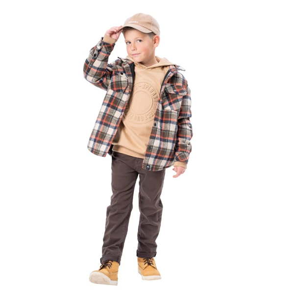 ENERGIERS BOYS TROUSERS BROWN