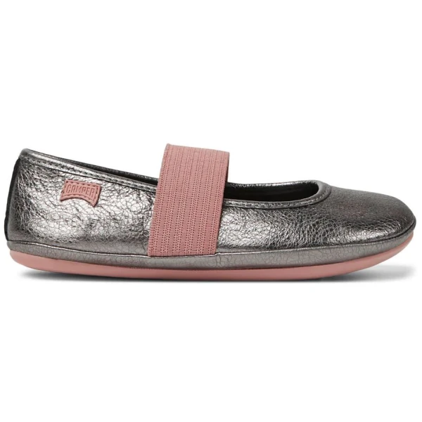 CAMPER KIDS SHOES GIRL No 28-34 BALLERINA SILVER/PINK