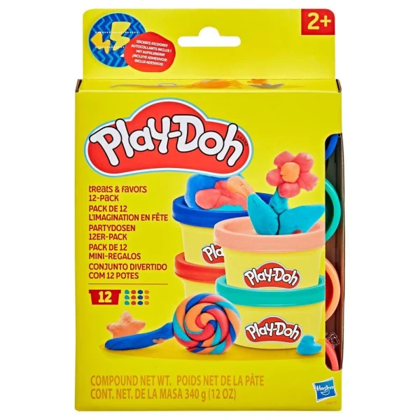 PLAY-DOH ΣΕΤ 12 τεμ. TREATS AND FAVORS