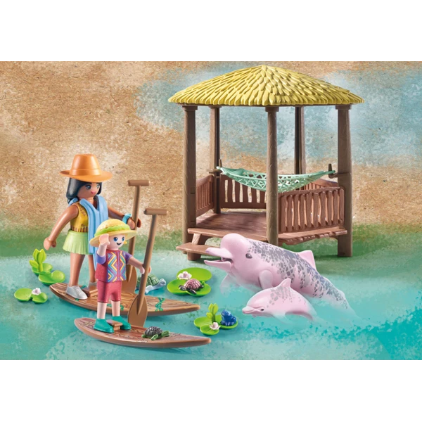 PLAYMOBIL WILTOPIA ΒΟΛΤΑ ΣΤΟ ΠΟΤΑΜΙ ΜΕ ΤΑ ΔΕΛΦΙΝΙΑ