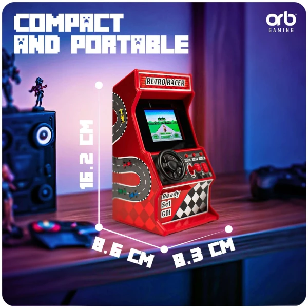 THUMBS UP - ORB RETRO MINI ARCADE RACING GAME