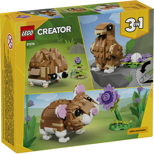LEGO® CREATOR ΧΑΡΙΤΩΜΕΝΟ ΧΑΜΣΤΕΡ ΜΕ ΛΟΥΛΟΥΔΙ