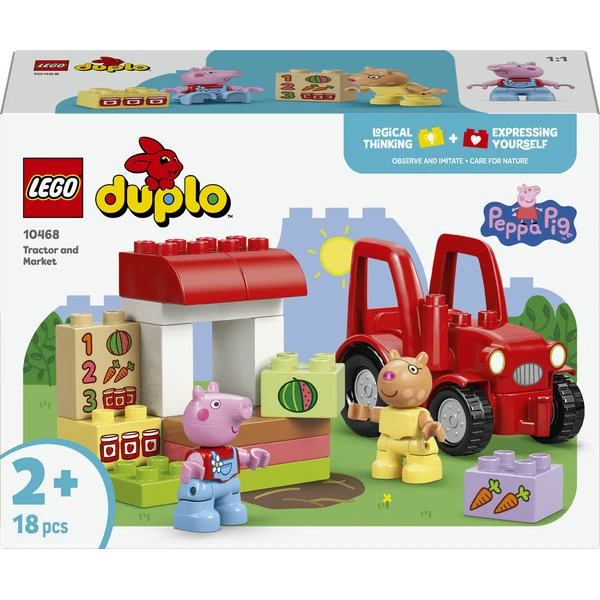 LEGO® DUPLO® ΠΕΠΠΑ ΤΟ ΓΟΥΡΟΥΝΑΚΙ - ΤΡΑΚΤΕΡ ΚΑΙ ΑΓΟΡΑ