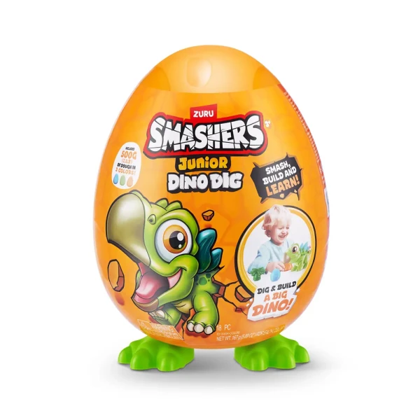 SMASHERS JUNIOR S1 MINIATURE DINO DIG SMALL EGG SURPRISE