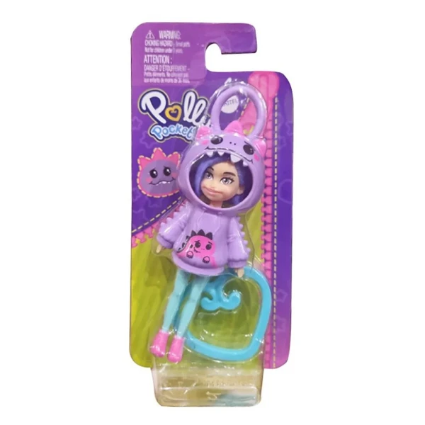 POLLY POCKET DOLL FRIEND CLIPS DINO