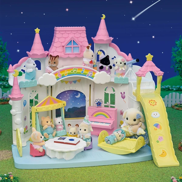 THE SYLVANIAN FAMILIES SUNNY CASTLE NURSERY