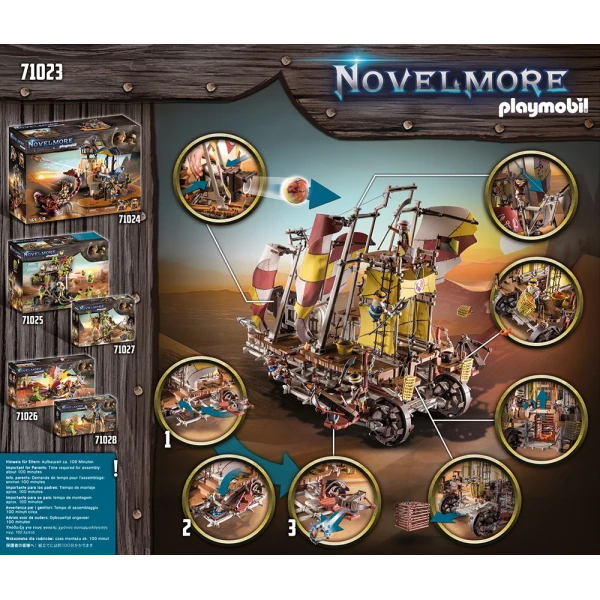 PLAYMOBIL NOVELMORE SAL\'AHARI SANDS - SAND STORMER