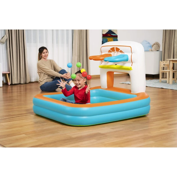 BESTWAY PLAYSET 120X107X84 cm KICK \'N SWISH BALL