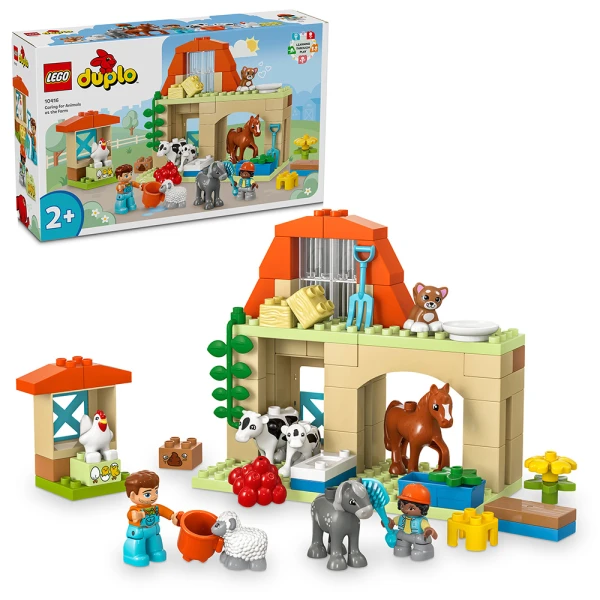 LEGO® DUPLO® TOWN ΦΡΟΝΤΙΖΟΝΤΑΣ ΖΩΑ ΣΤΗ ΦΑΡΜΑ