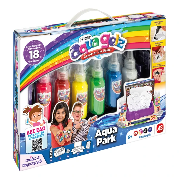 AS AQUA GELZ SQUISHY FIGURES WORKSHOP AQUA PARK