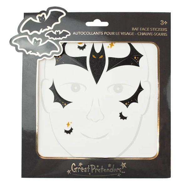 FACE STICKERS BAT