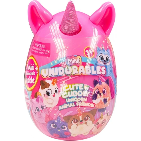 UNIDORABLES MINI EGG WITH PLUSH UNICORN - SEVERAL DESIGNS