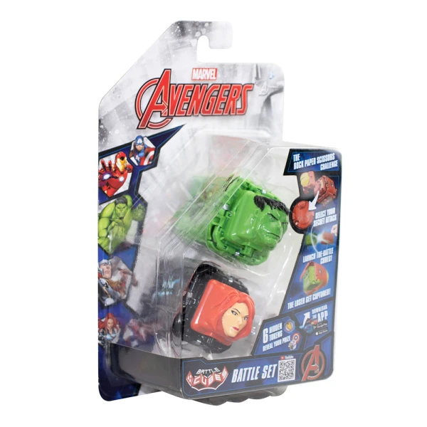 BATTLE CUBES AVENGERS - HULK VS. BLACK WIDOW