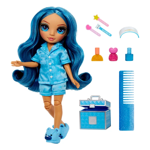 RAINBOW HIGH JUNIOR HIGH PJ PARTY ΚΟΥΚΛΑ - SKYLER (BLUE)