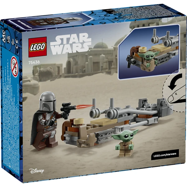 LEGO® STAR WARS™ THE MANDALORIAN & GROGU’S SPEEDER BIKE™