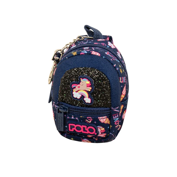 POLO 2026 KEYCHAIN  CLIP N ZIP UNICORN DUFFLE