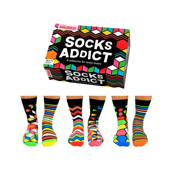 MEN SOCKS No 39-46 SET SOCKS ADDICT