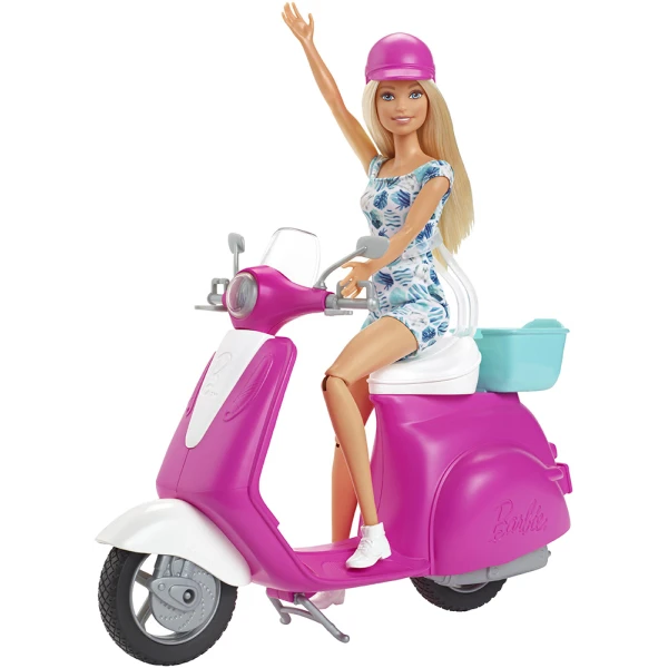 BARBIE SCOOTER ΚΑΙ ΚΟΥΚΛΑ