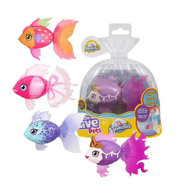 LITTLE LIVE PETS ΨΑΡΑΚΙ AQUARITOS - 4 ΣΧΕΔΙΑ