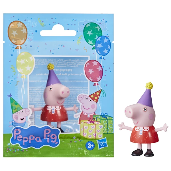 PEPPA PIG FIGURES PEPPA\'S PARTY FRIENDS - 12 DESIGNS