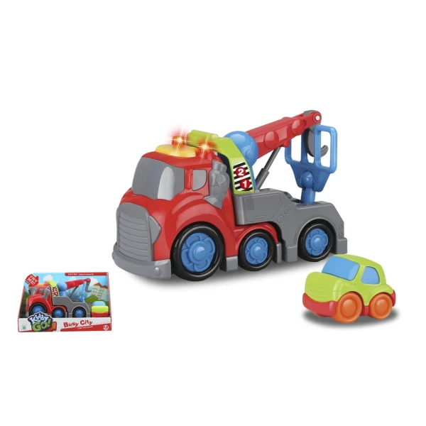 KIDZ 2 GO BUSY CITY - TRUCK WITH CRANE
