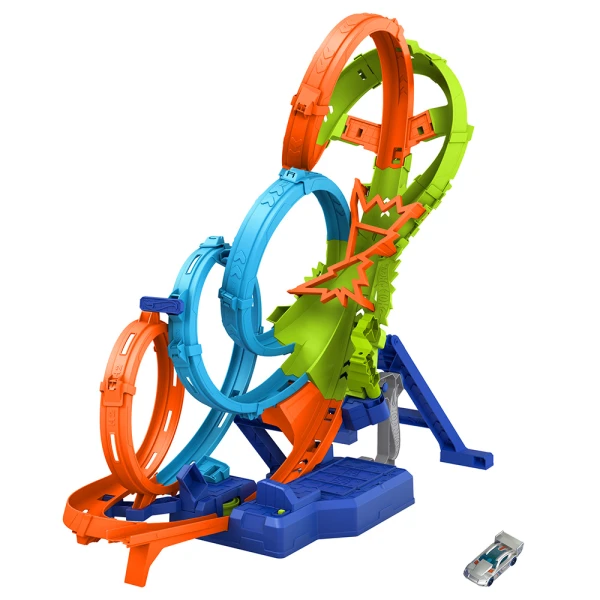 HOT WHEELS 4 LOOP CRASH OUT