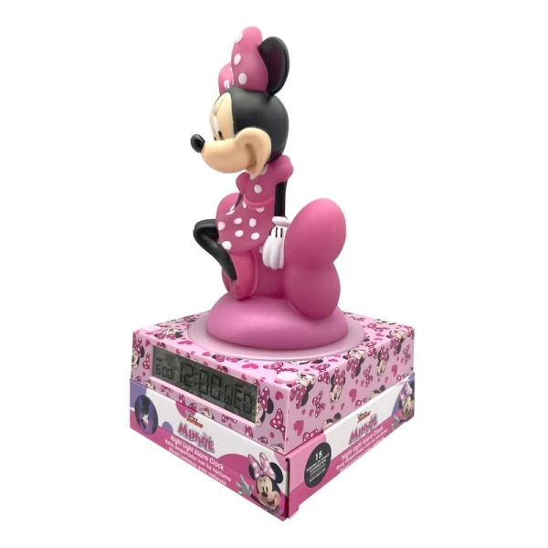 ΦΩΤΙΣΤΙΚΟ 3D ΜΕ ΞΥΠΝΗΤΗΡΙ ΚΑΙ ΗΜΕΡΟΜΗΝΙΑ MINNIE
