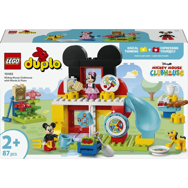 LEGO® DUPLO® Η ΛΕΣΧΗ ΤΟΥ ΜΙΚΥ ΜΕ ΤΗ ΜΙΝΙ & ΤΟΝ ΠΛΟΥΤΟ