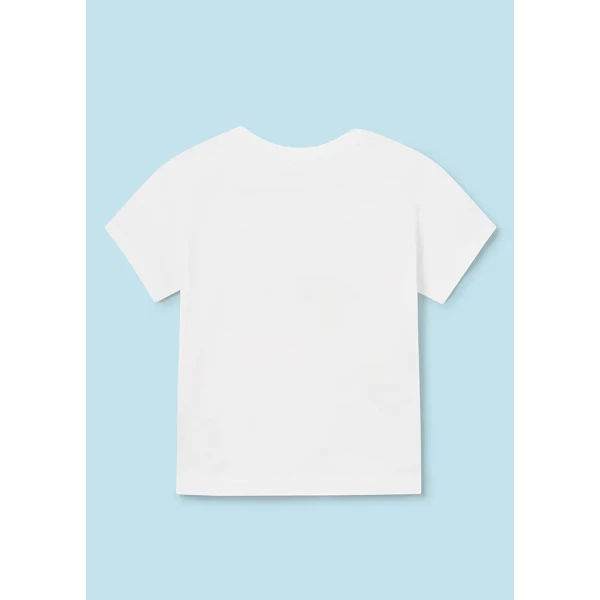 MAYORAL SHORT SLEEVES BLOUSE PLAY DOG CREAM