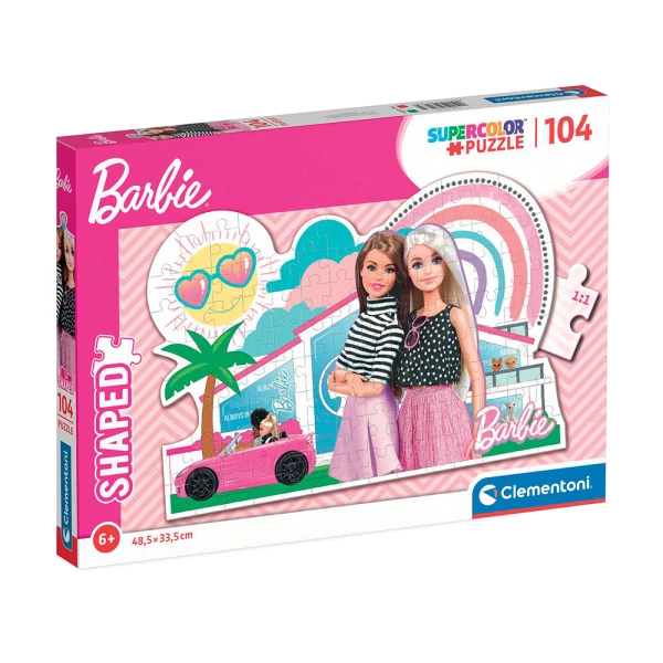 CLEMENTONI ΠΑΙΔΙΚΟ ΠΑΖΛ SUPER COLOR BARBIE 104 ΤΜΧ