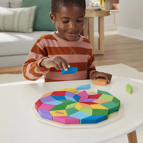 FISHER PRICE ΞΥΛΙΝΟ ΠΑΖΛ 41 τεμ. MANDALA
