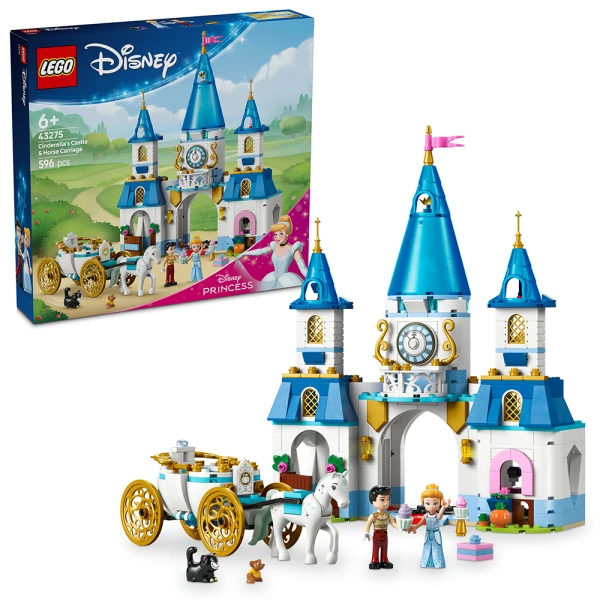 LEGO® ǀ DISNEY PRINCESS CINDERELLAʼS CASTLE & HORSE CARRIAGE