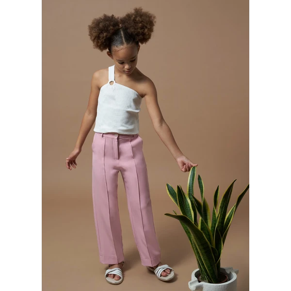 MAYORAL BLOUSE BRACES  ECRU