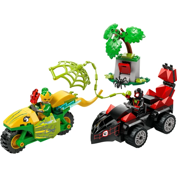LEGO® MARVEL SPIDEY AND HIS AMAZING FRIENDS SPIN AND ELECTRO DINOSAUR VEHICLE CHASE