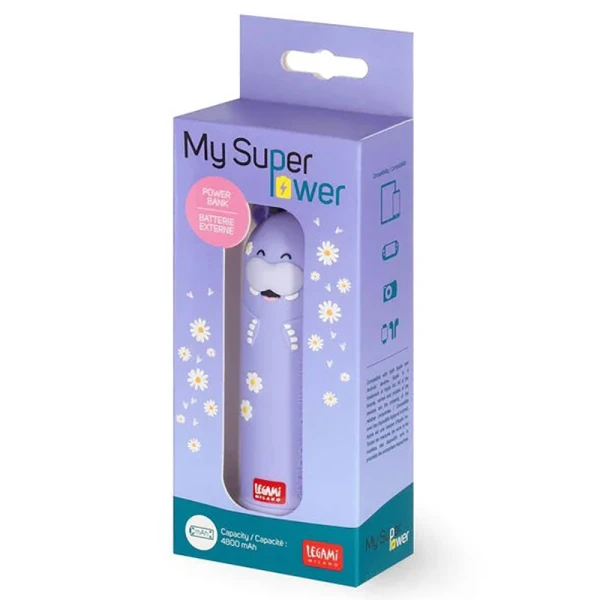 LEGAMI MY SUPER POWER 4800 mAh POWER BANK - HIPPO