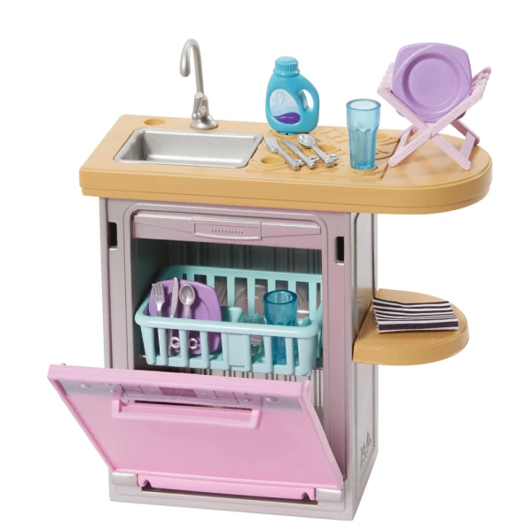 BARBIE FURNITURE AND ACCESSORY PACK - DISHWASHER
