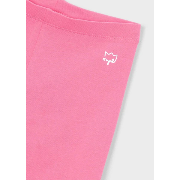 MAYORAL LEGGINGS BASIC SHORT GERANIUM 