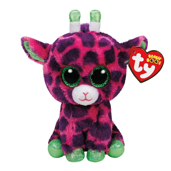 TY BEANIE BOOS GILBERT ΧΝΟΥΔΩΤΟ ΚΑΜΗΛΟΠΑΡΔΑΛΗ ΡΟΖ ΚΑΙ ΜΩΒ 70ΕΚ