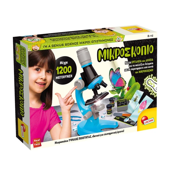 LISCIANI I\'M A GENIUS SCIENCE MY FIRST MICROSCOPE